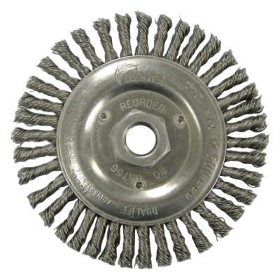 Roughneck Stringer Bead Wheel, 5 in D x 3/16 in W, .02 in Wire, 12,500 rpm