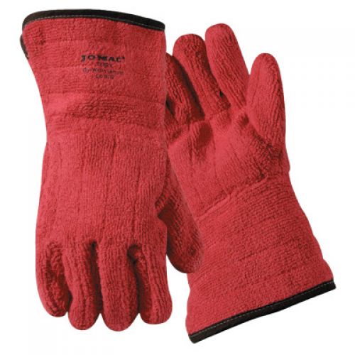 Jomac Cotton Lined Gloves, Flame Retardant, X-Large, Red