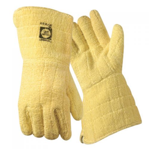 Jomac Cotton Lined Kevlar Gloves, X-Large, Yellow