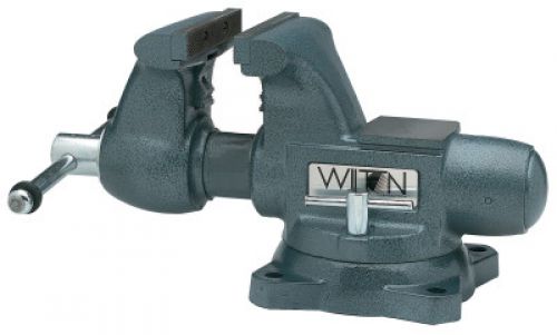 Tradesman Vises, 4 1/2 in Jaw, 3 1/4 in Throat, Swivel Base