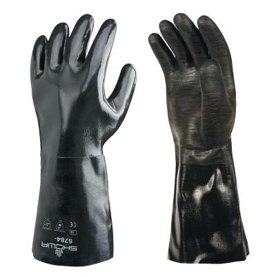 Neoprene Protective Gloves, Black, Smooth, Large