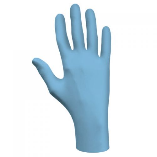 7005 Series Disposable Nitrile Gloves, Lightly Powdered, 4 mil, Large, Blue