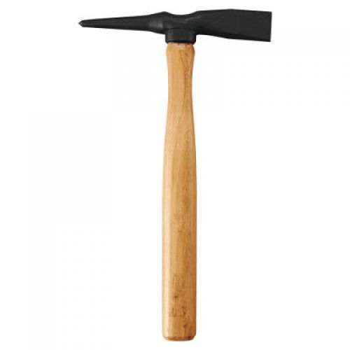 Chipping Hammer, Extra Heavy-Duty, 315 mm L, Cone and Chisel, Wood Handle