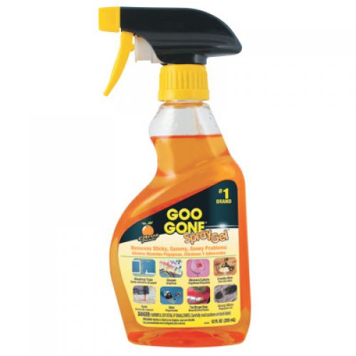Spray Gel Cleaner, Citrus Scent, 12 oz Spray Bottle, 6/Case