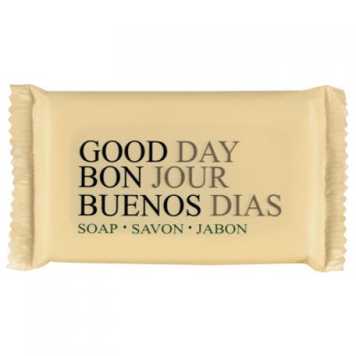 GOOD DAY Amenity Bar Soap, Pleasant Scent, 1.5 Width