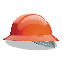 Everest Hard Hats, 4 Point, Full Brim, Orange