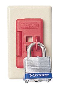 Honeywell North E-Safe Electrical Switch Lockouts, 1 5/8 in-3 in W