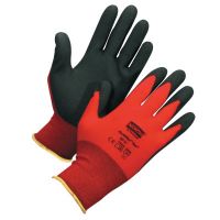 Honeywell North NorthFlex Red-X Gloves, X-Large, Black/Red