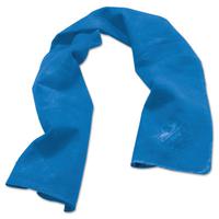 ERGODYNE Chill-Its 6602 Evaporative Cooling Towels, 13 1/2 in X 29 1/2 in, Solid Blue
