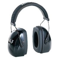 HOWARD LEIGHT BY HONEYWEL Leightning Earmuffs, 30 dB NRR, Black, Over the Head