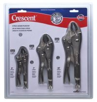 Crescent Locking Pliers Sets, Nickel Plated