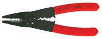 Wire Strippers & Cutters, 8 1/4 in, 22-10 AWG, Red