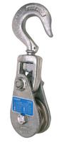 Campbell Drop Side Snatch Blocks, Galvanized Zinc