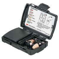 3M Abrasive PELTOR Tactical Earplugs Kit, Polyurethane, TPE, Tactical Black, In-Ear Tactical