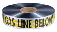 EMPIRE LEVEL MAGNATEC Premium Detectable Warning Tapes, Caution Gas Line Below, 2 in, Yellow