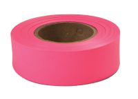 EMPIRE LEVEL Flagging Tape, 1 in x 200 ft, Pink Fluorescent