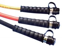 ENERPAC 900-Series High Pressure Hydraulic Hose, 6 ft, Rubber, 1/4"in. dia.