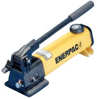 ENERPAC Composite Hand Pumps, Single-Speed, 20 cu in Useable Oil Cap. Max