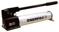 ENERPAC Hydraulic Hand Pumps, 55 cu in Useable Oil Cap. Max, 10,000 psi Max Op. Press.