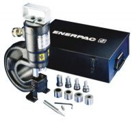 ENERPAC Lightweight Hydraulic Punches, 35 tons, 10,000 psi, Includes 4 Punch & Die Sets