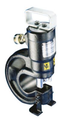 "Lightweight Hydraulic Punches, 35 tons, 10,000 psi, 4 Punch & Die Sets, Pump"