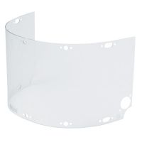 Fibre-Metal Faceshield Windows for Dual Crown Series, FM-70, Clear, 16.5'' X 8''