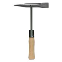 ATLAS WELDING ACCESSORIES Wood-Grip Tomahawks, 10 1/2 in Long, 16 oz Head, Chisel/Cross Cone, Hickory