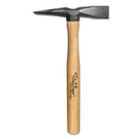 ATLAS WELDING ACCESSORIES Long-Nek Tomahawks, 12 in Long, 23 oz Head, Chisel/Cross Chisel, Hickory