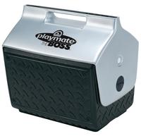 IGLOO Playmate The Boss Coolers, 14 qt, Black/Silver