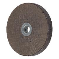 PFERD A-SG Sm Grinding Wheel, 4 in Dia, 1/2 in Thick, 3/8 in Arbor, 24 Grit Alum Oxide