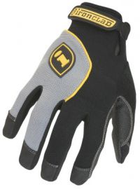 Ironclad Heavy Utility Gloves, Black/Gray Size Small