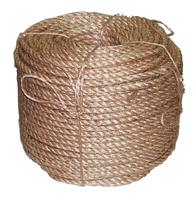 ANCHOR BRAND Manila Rope, 3 Strands, 1/2 in x 100 ft