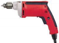 MILWAUKEE ELECTRIC TOOLS 1/4 in Magnum Drills, Keyed Chuck, 2,500 rpm