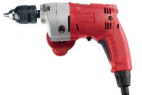 MILWAUKEE ELECTRIC TOOLS 1/2 in Magnum Drills, Keyless Chuck, 850 rpm, 5.5 Amp