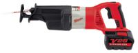 MILWAUKEE ELECTRIC TOOLS V28 Cordless Sawzall Recip Saws, 28 V, 3 A-h Lithium-Ion, 1 1/8 in Stroke L