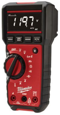 MILWAUKEE ELECTRIC TOOLS Milwaukee Digital Multimeters, True RMS, 5 Function, 10 AAC; 10 ADC