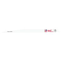 MILWAUKEE ELECTRIC TOOLS High Performance Bi-Metal Sawzall Blades, 12" x 3/4", 8/12 TPI, 1/2 in Universal