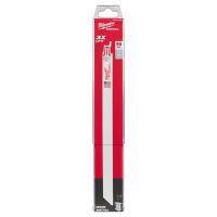 MILWAUKEE ELECTRIC TOOLS Thin Kerf SAWZALL Blades, 12 in x 3/4 in, 18 TPI, 1/2 in Universal, Most Metals
