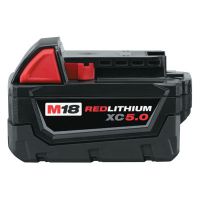 MILWAUKEE ELECTRIC TOOLS M18 REDLITHIUM XC Extended Capacity Battery Packs, 18 V Lithium Ion