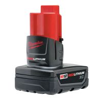 MILWAUKEE ELECTRIC TOOLS M12 XC High Capacity REDLITHIUM Batteries, 12 V