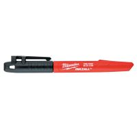 MILWAUKEE ELECTRIC TOOLS INKZALL® Marker, 1 mm, Fine Tip, Black