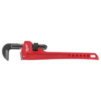 MILWAUKEE ELECTRIC TOOLS Pipe Wrench, 18 in Long, Steel