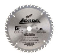 Endurance Carbide Circular Saw Blades, 6