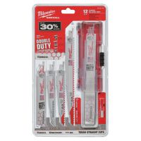 MILWAUKEE ELECTRIC TOOLS Sawzall Demolition Blade Set, 5 TPI; 8 TPI; 18 TPI; 14 TPI, 1/2 in. Universal