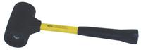 NUPLA Impax Soft Face Dead Blow Hammers, 12 oz Head, 1 in Dia., Yellow