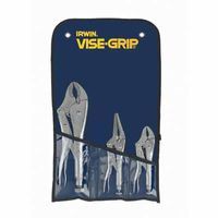Irwin Vise-Grip Locking Pliers Sets, Alloy Steel 5 in [Min], 10 [Max] OAL