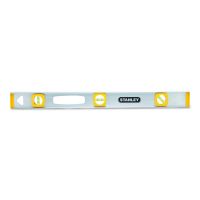 STANLEY Top Read Levels, Aluminum, 24 in, 3 Vials