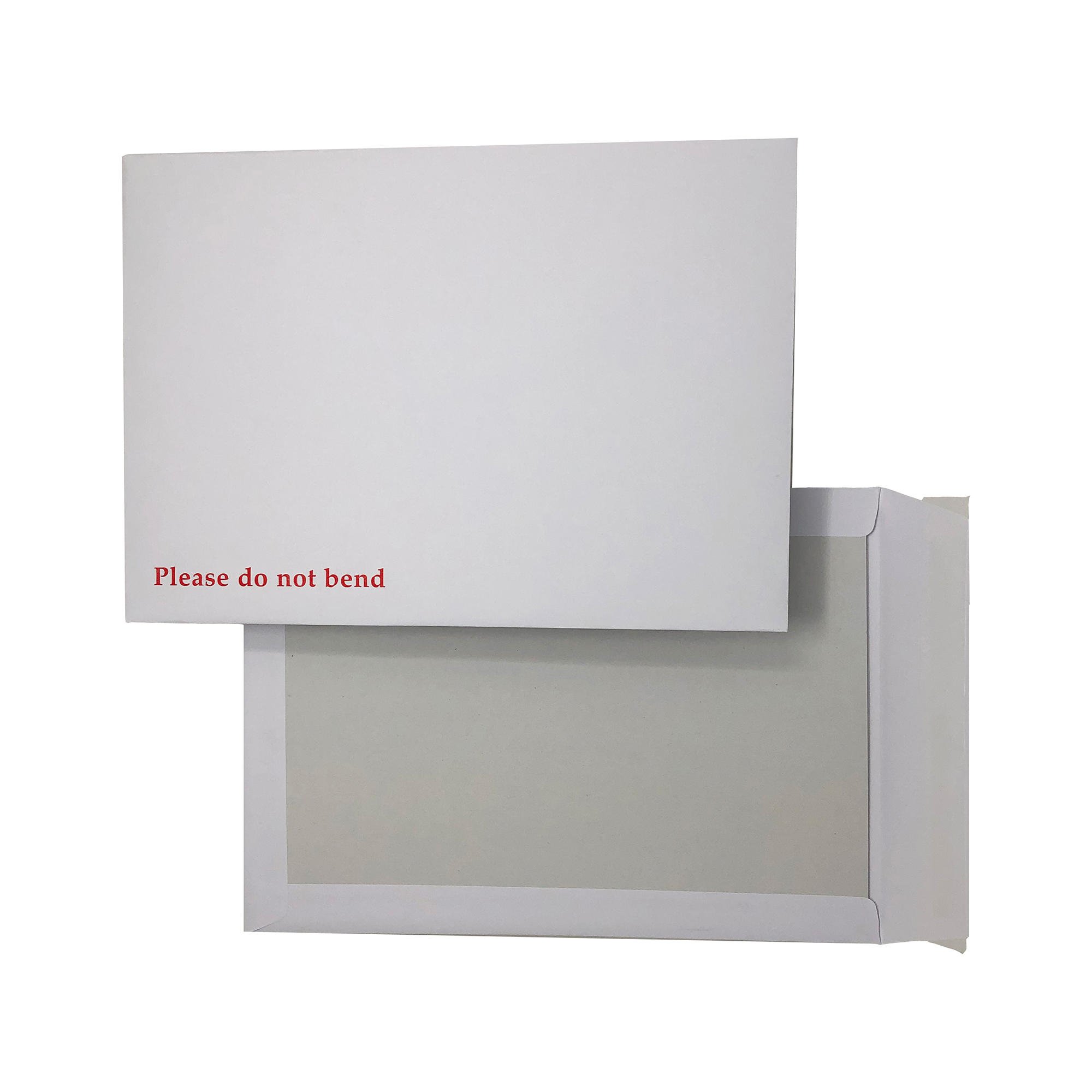 5 Star Boardback Pocket Envelope 120g Peel & Seal C4 White [Pack 125]