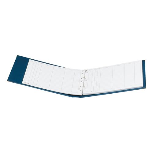 Guildhall Visitors Book Loose-leaf 3-Ring Binder PVC 50 Sheets 236x349mm Blue Ref T40Z 838942 Buy online at Office 5Star or contact us Tel 01594 810081 for assistance
