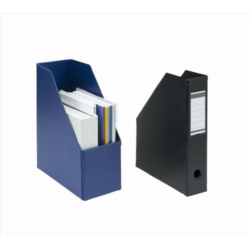 Magazine Rack File Plastic Jumbo 110mm A4 Blue [Pack 5] 009476 Buy online at Office 5Star or contact us Tel 01594 810081 for assistance